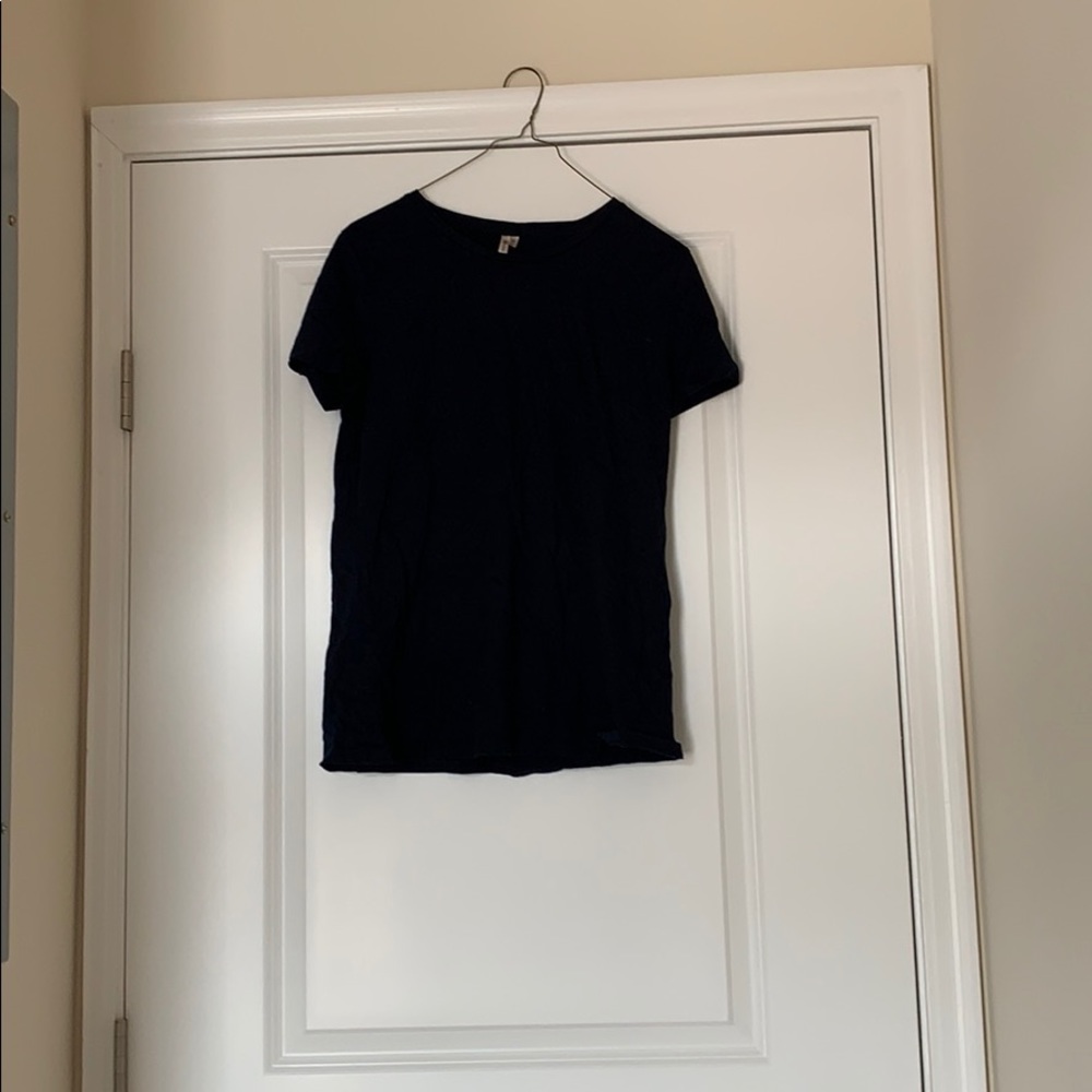 Navy blue shirt